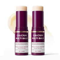Wenchrisdt 2pcs Calcium Multi Balm,Calcium Volume Multi Balm,Wrinkle Core Stick,Korean Collagen Moisturing Stick,Anti-aging, Hydrating,Suitable for Eyes, Face, Neck ﻿