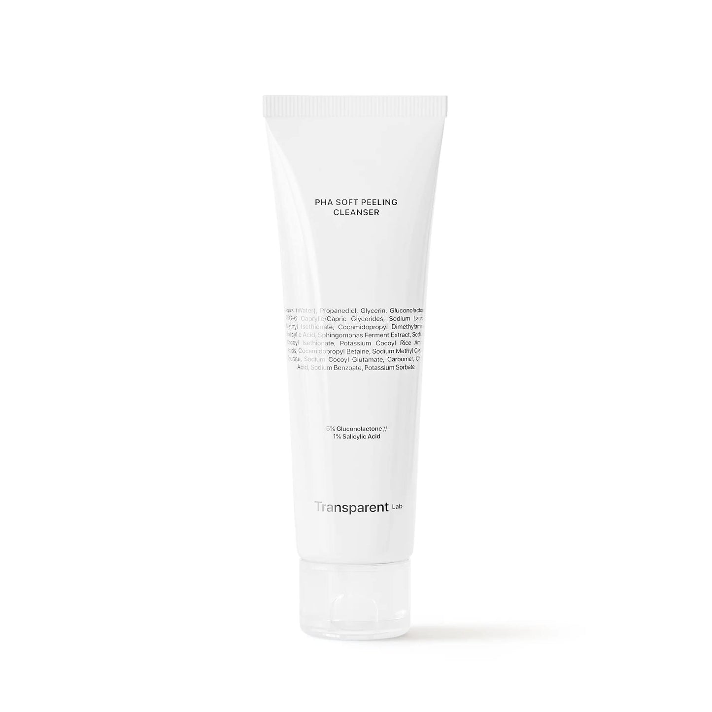 Transparent Lab PHA SOFT PEELING CLEANSER - Face Cleanser with Peeling Effect