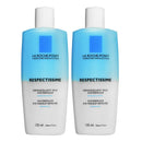 La Roche-Posay Respectissime Waterproof Eye Makeup Remover 2 x 125ml