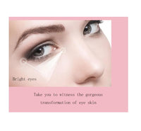Anti-Wrinkle Crystal Collagen Eye Mask,Deck Out Women Crystal Eyelid Patch, Remove Black Eye Face Care