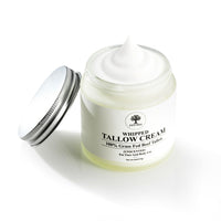 ZESTREE Whipped Tallow Cream, Nourishing Face & Body, Grass Fed, Unscented 113g
