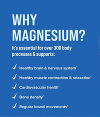 Generic Calm Magnesium Drink Mix Raspberry Lemon Flavor, Vegan 227g