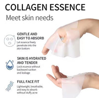 Lauristic Bio Collagen Real Deep Mask, Hydrating Overnight Hydrogel Mask, 34g (4 Pack)