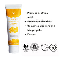 Forever Living Products Forever Aloe Propolis Crème 113g, Vegan friendly, every day moisturizer (bundle of 2)