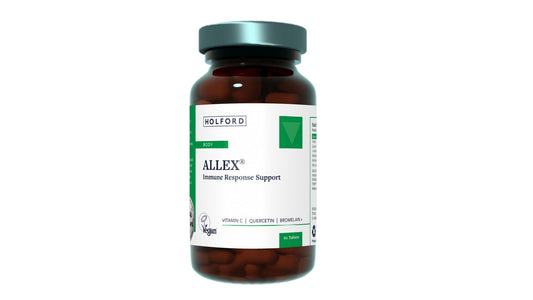 Patrick Holford Patrick HOLFORD Allex/Allergy & Food Intolerance Relief Supplement/for Immune Response Support / 5 Nutrients/Vitamin C, Quercetin, Bromelain + / 60 Capsules/Allergen-Free/for Women & Men