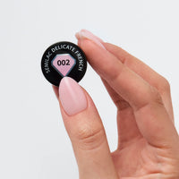 Semilac SEMILAC Gel Nail Polish | Long Lasting and Easy to Apply | Perfect for Home and Professional Manicure and Pedicure - 002 Delicate French UV Gel Nail Polish, 7 ml.