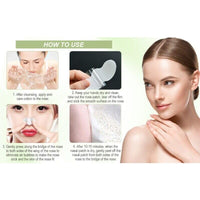 (10 Pcs) Blackhead Remover | Nose Beauty Stickers | Blackhead Acne Removal Pore Cleansing Nose Cleaning Strips | Deep Cleansing Nose Pore Strips For Men & Women (White)