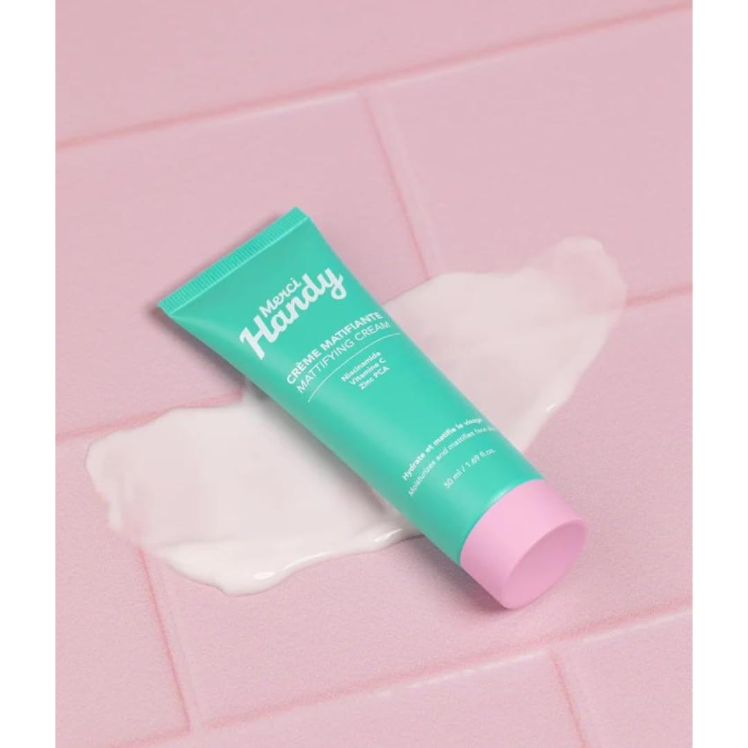 Merci Handy - Mattifying Cream 50ml - Soft and Matte Skin - Face Care