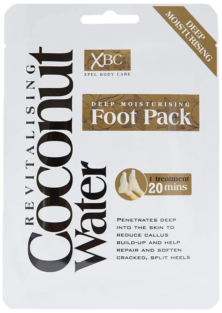 XBC 1 Treatment Deep Moisturising Revitalising Coconut Water Foot Pack