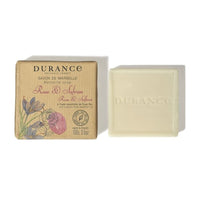 DURANCE Durance Solid Marseille Soap With Organic Rose Essential Oil 100g – Enriched With Olive Oil & Red Rice Extract – Paraben-Free Solid Soap For All Skin Types
