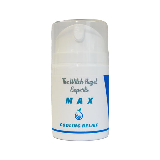 The Witch Hazel Experts MAX Cooling Cream Menthol & Witch Hazel Soothing Relief Cream Hands & Feet (50ml)