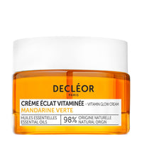Decleor Decléor, Day Cream, Moisturiser, smooths The Appearance of fine Lines, Leaving Skin energised with a Healthy-Looking Glow, with Green Mandarin Essential Oils and Hyaluronic Acid, Vitamin Glow Cream