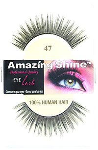 Amazing Shine Human Hair False Eyelashes - 47