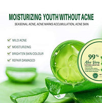 iSeventy9 99% Aloe Vera Gel Natural Soothing & Moisturizing Acne Face Skin Cream (120ML)