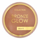 Collection Cosmetics Bronze Glow, Highly Pigmented Matte Bronzer, 15g, Matte Terracotta