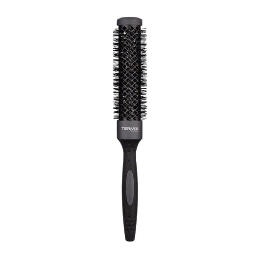 Termix Evolution XL Round Hairbrush Ø 28 mm, 3cm longer- Hairbrush with ionized fibers and a 25% extra surface for faster drying
