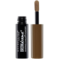 Maybelline Newyork Brow Drama Shaping Chalk Eyebrow Powder For Women - Dark Brown