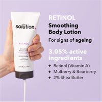 ‎The Solution The Solution Retinol Smoothing Body Lotion 200 ml (Packaging may vary)