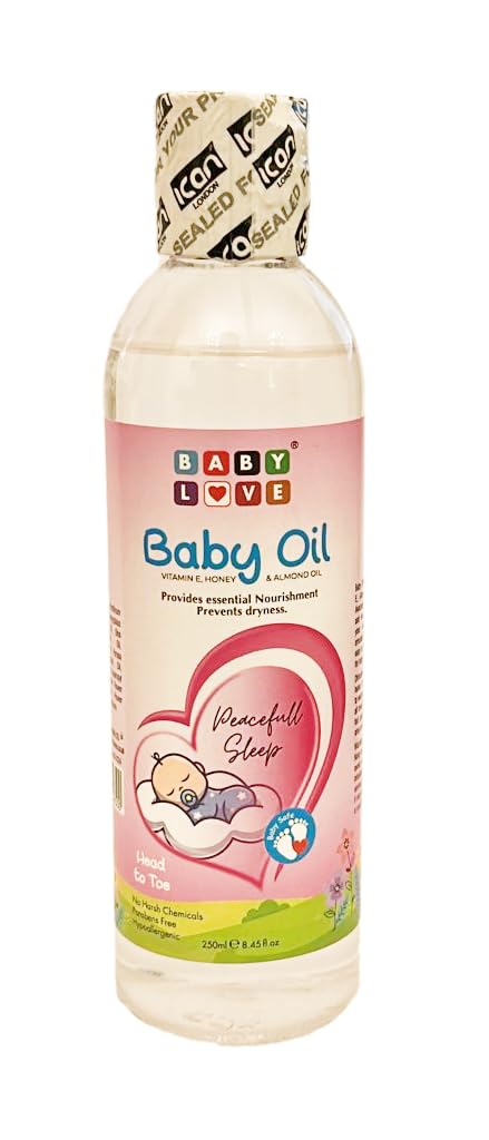 ICAN LONDON Baby Love Vitamin E Baby Oil 250ml