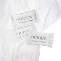 ohihuw Disposable Towel Thicker Style Magic Compressed Towel Large Size Coin Tissue Portable Washcloth Reusable for Travel Camping Hiking Outdoor Sports Beauty Salon