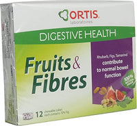 Ortis Easy Fruits & Fibre 12 Cubes by Ortis