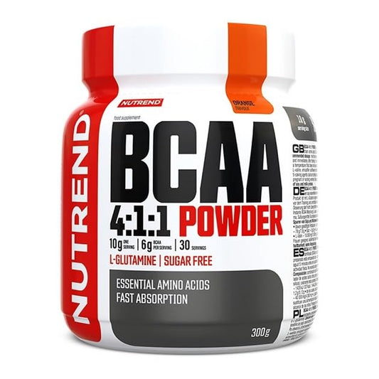 NUTREND Nutrend BCAA 4:1:1 Powder, Orange - 300g