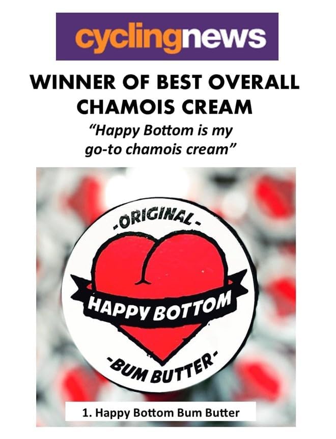 Bum Butter Anti-Chafing Cream | Natural Ingredients for Cycling, Running & More | Perfect for Men and Women