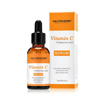 Neutriherbs Vitamin C Serum, Niacinamide Serum For Face, 30ML-Vit C Hydrating Booster with Hyaluronic Acid, Glowing Face Skincare for Women Men, Brighten Skin Moisturiser for Reduces Dark Spots & Evens Skin Tone