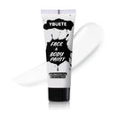 YBUETE White Face Body Paint, Professional Paint for Halloween Cosplay Costume Party, Full-coverage Multi-Color Cream Makeup Blendable Body Painting for Adults Halloween Cosplay SFX Makeup Paint