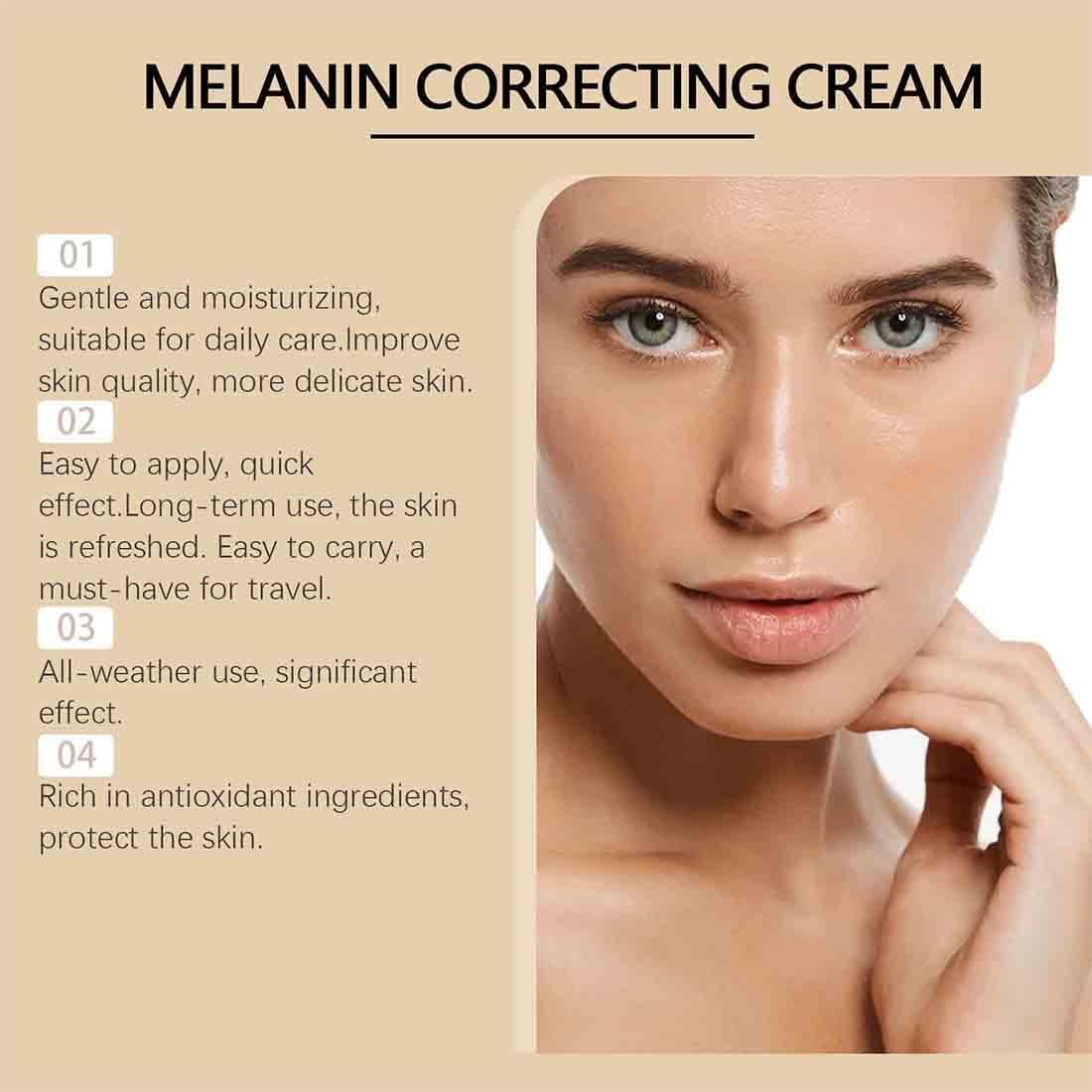 Heyzeibo LEFUN Melanin Correcting Cream, Lefun Melanin, Dark Spot Corrector Cream, Dark Spot Remover For Body, Underarm, Elbows, Knees, Neck, Armpit (2pcs)