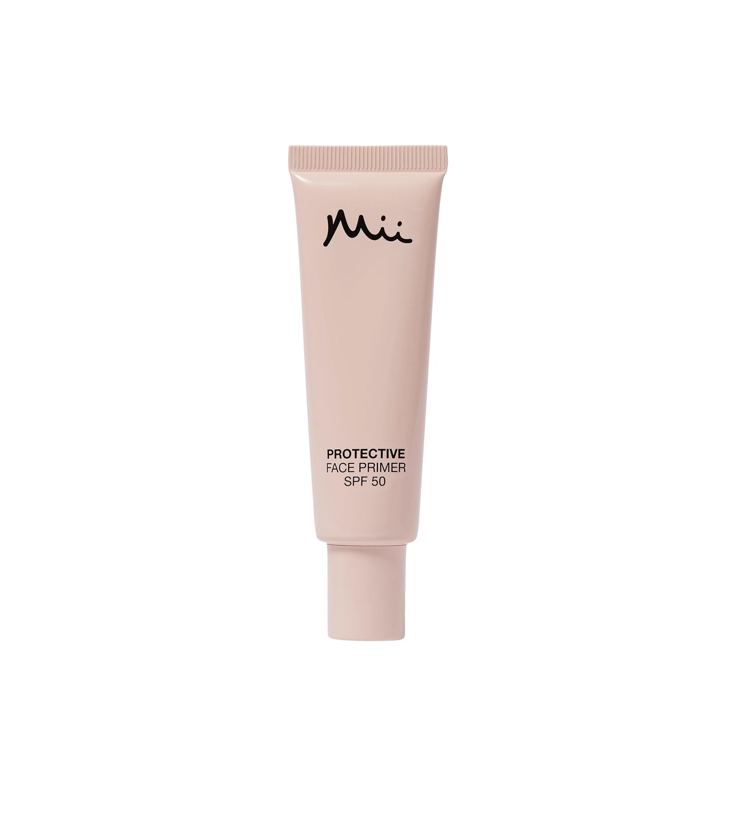 Mii Cosmetics Protective Face Primer SPF 50| Hydrating Primer | Makeup Primer with Hyaluronic Acid and Ceramides | Pore Primer & Coral Reef-Friendly SPF Primer for Radiant Skin | 30ml