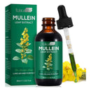 Mullein Drops for Lungs - Mullein Leaf Extract with Chlorophyll for Lung and Respiratory Support, Mullein Herbal Supplements, 2.02 fl oz (60ml)