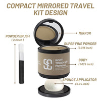 SOVONCARE Root Touch Up Powder,Root Cover Up Hair Powder for Women for Thinning Hair & Conceals Hair Loss,Hairline Powders Instantly Hairline Shadow Cover (Medium Brown, 0.14 Ounce (Pack of 1))