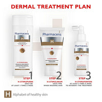 Pharmaceris H Stimupurin, Specalist Hair Growth Stimulating Shampoo, Caffeine, Hair Loss Treatment Women and Men, Hair Strengthening - 250 ml