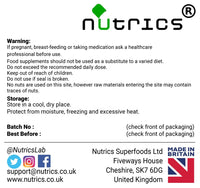 Nutrics® 1000mg ACEROLA Cherry Extract 2 Months Supply 60 Vegan Capsules Natural Vitamin C 100% Pure Freeze Dried Standardised 26% 44:1 Extract Ratio Strong Safe & Effective