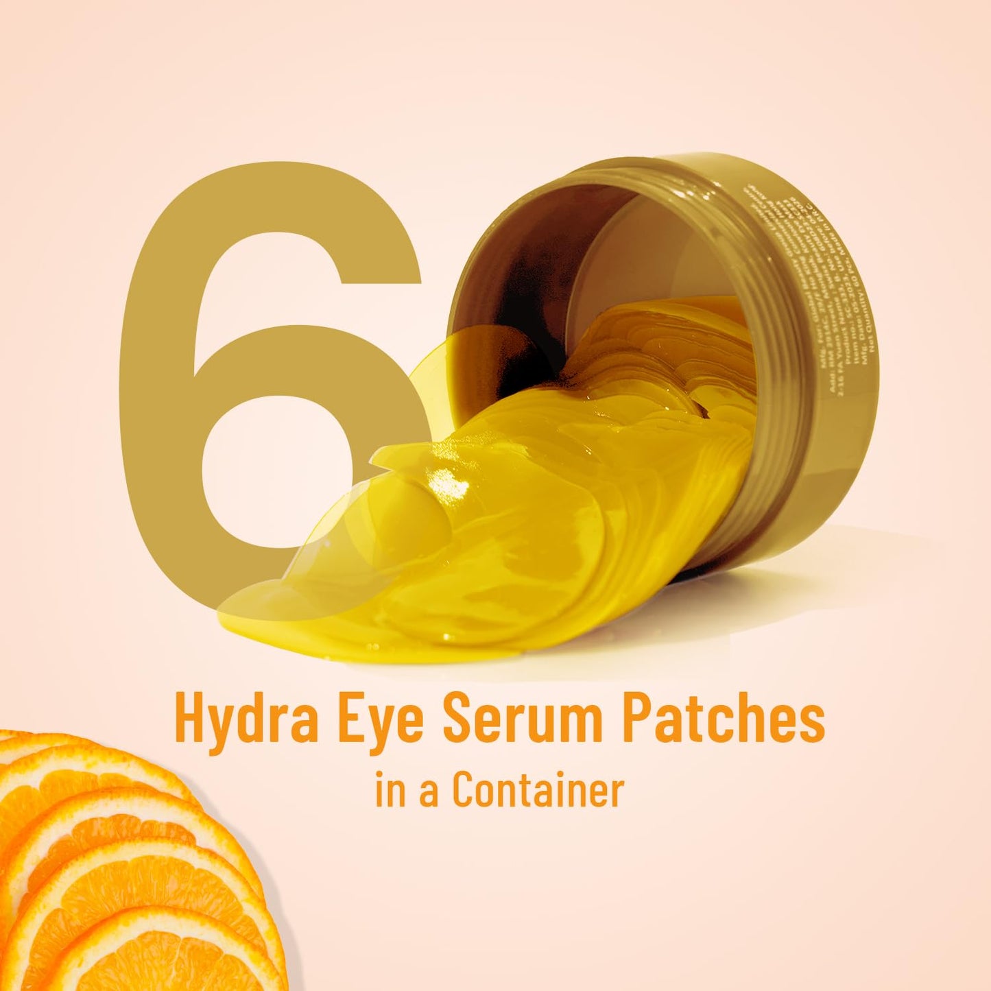 Swiss Beauty Hydra Anti Wrinkle Eye Serum Patch| Treats Dark Circles, Fine Lines And Wrinkles | Enriched With Collagen And Aloe Vera Extract | Shade -Gold, 60 Pcs by Glowrity