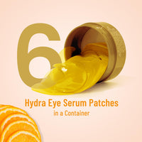 Swiss Beauty Hydra Anti Wrinkle Eye Serum Patch| Treats Dark Circles, Fine Lines And Wrinkles | Enriched With Collagen And Aloe Vera Extract | Shade -Gold, 60 Pcs by Glowrity
