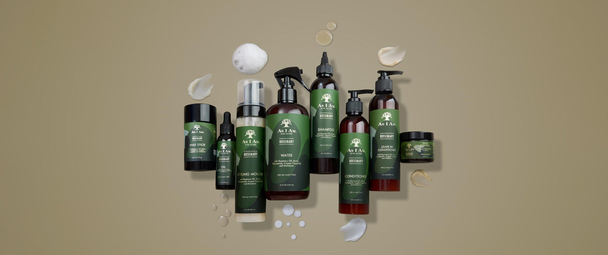 As I Am Rosemary Shampoo – Scalp Care & Hair Growth 8oz