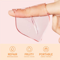 IZBEAUVO 20PCS Orange Collagen Lip Mask,Lip Moisturiser Mask,Plumping Lip Balm Mask For Dry Lips,Nourish & Anti-Wrinkle & Brighten Lip,Lip Exfoliator,Tinted Lip Balm Jelly Mask,Lip Care Set