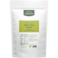 Everyday Superfood Organic New Zealand Barley Grass Powder 190g, Green Fine Milled Barley Grass Ideal in Juice and Smoothies