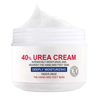 ISBEAUSOLS 40% Urea Cream, Urea Foot Cream for Cracked Heels And Dry Skin, Foot Care for Deeply Moisturizing & Nourishing, Urea Cream Softens Hand & Foot Skin, Foot Moisturiser for Women & Men, 150g