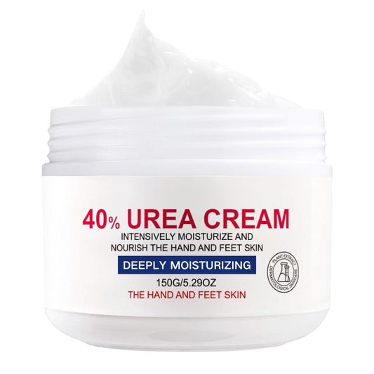 ISBEAUSOLS 40% Urea Cream, Urea Foot Cream for Cracked Heels And Dry Skin, Foot Care for Deeply Moisturizing & Nourishing, Urea Cream Softens Hand & Foot Skin, Foot Moisturiser for Women & Men, 150g