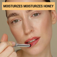 DOOCECIY Black Honey Lipstick, Hydrating Moisturizing Tinted Lip Balm For Dry Lips