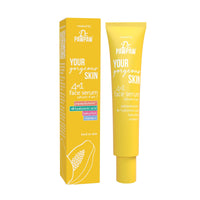 Dr. PAWPAW ORIGINAL BALM Dr.PAWPAW YOUR Gorgeous SKIN 4 in 1 Face Serum (30ml), Vegan Multi-Benefit Serum with PAPAYALURONIC, Vitamin C & Bakuchiol, Hydrating, Brightening & Anti-Ageing Face Treatment