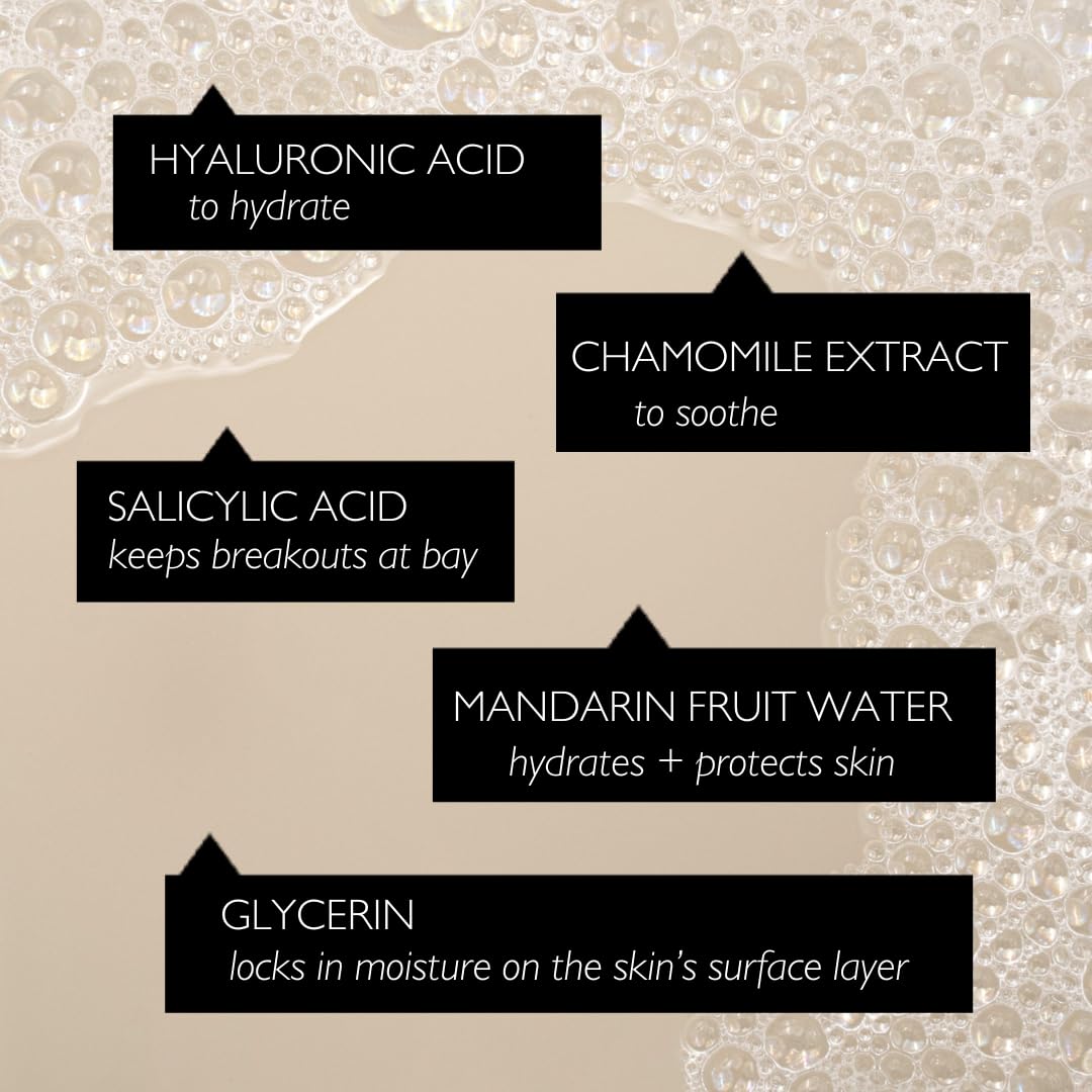 UPCIRCLE UpCircle Face Toner with Hyaluronic Acid + Salicylic Acid 100ml - for Balancing, Plumping + Soothing - Mandarin Fruit Water, Chamomile Extract + Glycerin - Natural, Vegan + Cruelty-Free