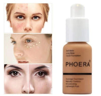 Aquapurity Phoera® Full Coverage Foundation Soft Matte Oil Control Concealer 30ml Flawless Cream Smooth Long Lasting (102 NUDE)