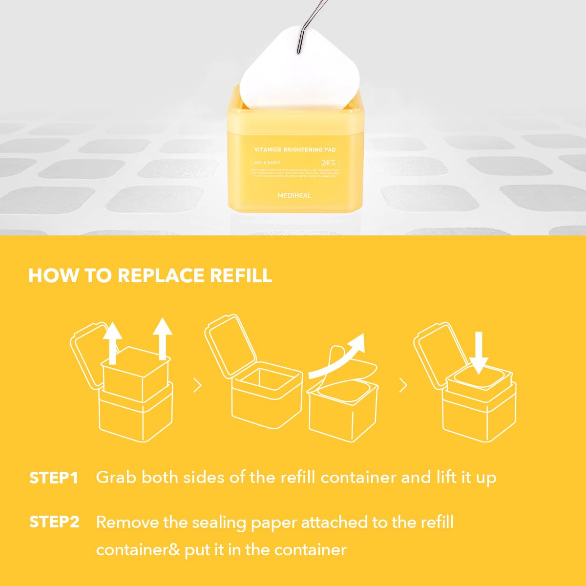 Mediheal Vitamide Brightening Pad refill