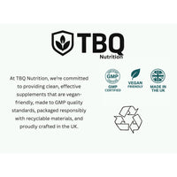 TBQ Nutrition Vitamin B Complex – 120 Vegan Capsules | Full Daily Dose of B1, B2, B3, B5, B6, B7, B9, B12 + PABA | Energy, Nerve, Immune & Metabolism Support | UK-Made Supplement