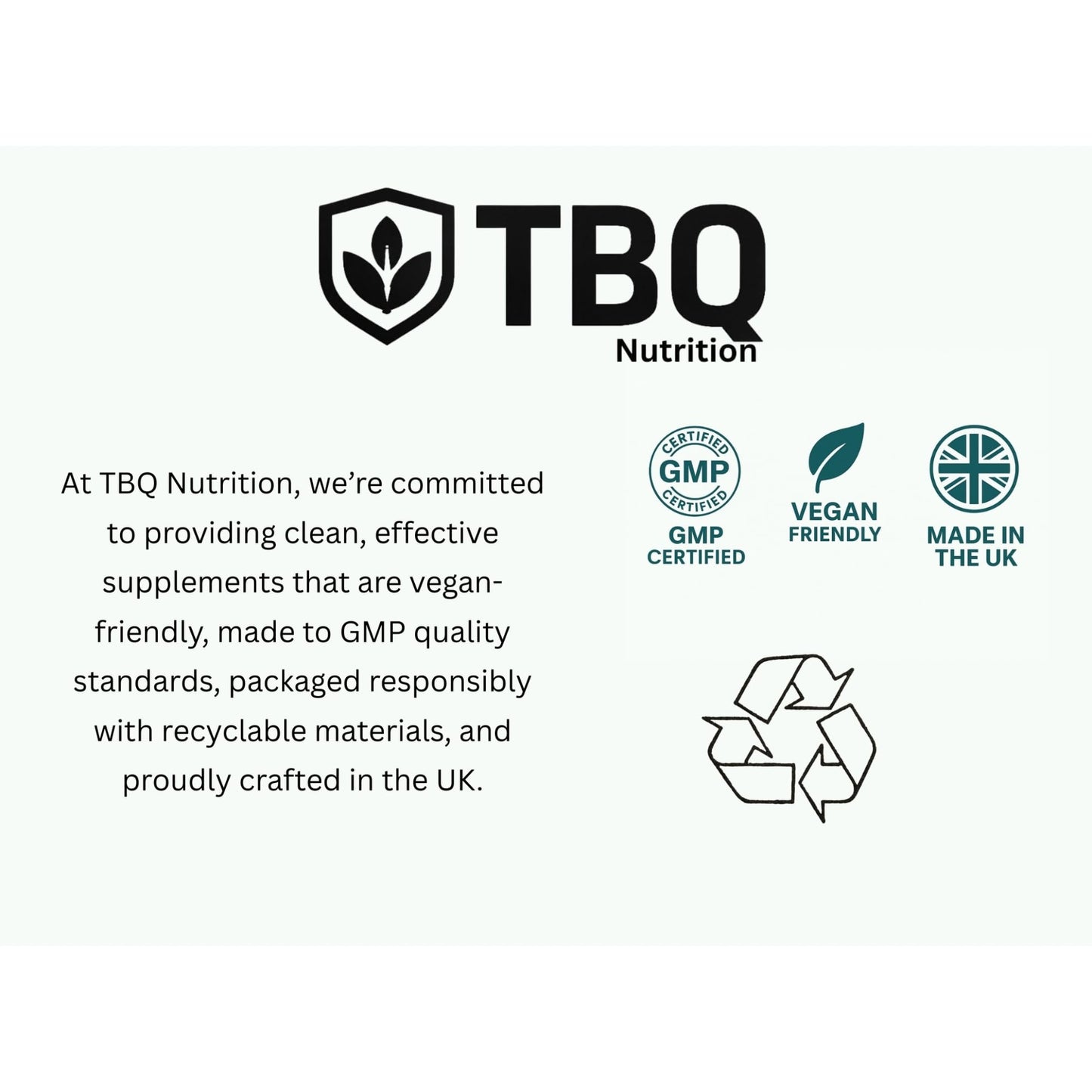 TBQ Nutrition Biotin 10,000µg – 120 Vegan Tablets | High Strength B7 Supplement | Hair, Skin, Nail & Metabolism Support | UK-Made, GMP Quality