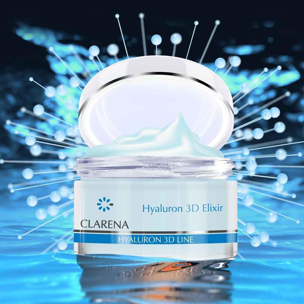 Clarena Hyaluronic 3D Elixir Cream 50 ml